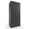 Armoire penderie graphite profondeur 54 cm Jesy