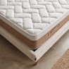 Matelas mémoire de forme gel 11 zones housse coton bio Cotonella