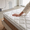 Matelas mémoire de forme gel 11 zones housse coton bio Cotonella