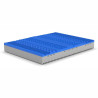 Matelas mémoire de forme gel 11 zones housse coton bio Cotonella