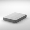 Matelas mousse réversible respirant 3 hauteurs 14 à 20 cm Zéphyr