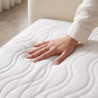 Matelas mousse réversible respirant 3 hauteurs 14 à 20 cm Zéphyr
