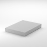 Matelas mousse réversible respirant 3 hauteurs 14 à 20 cm Zéphyr