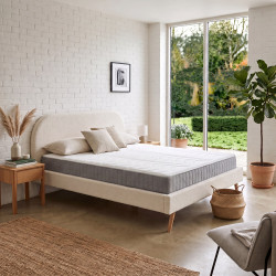 Matelas mousse réversible respirant 3 hauteurs 14 à 20 cm Zéphyr
