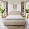 Matelas mémoire de forme ferme coutil respirant 22 cm 4 poignées Brise