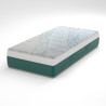 Matelas mémoire de forme gel réversible déhoussable 26 cm Clairière