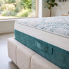 Matelas mémoire de forme gel réversible déhoussable 26 cm Clairière