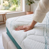 Matelas mémoire de forme gel réversible déhoussable 26 cm Clairière