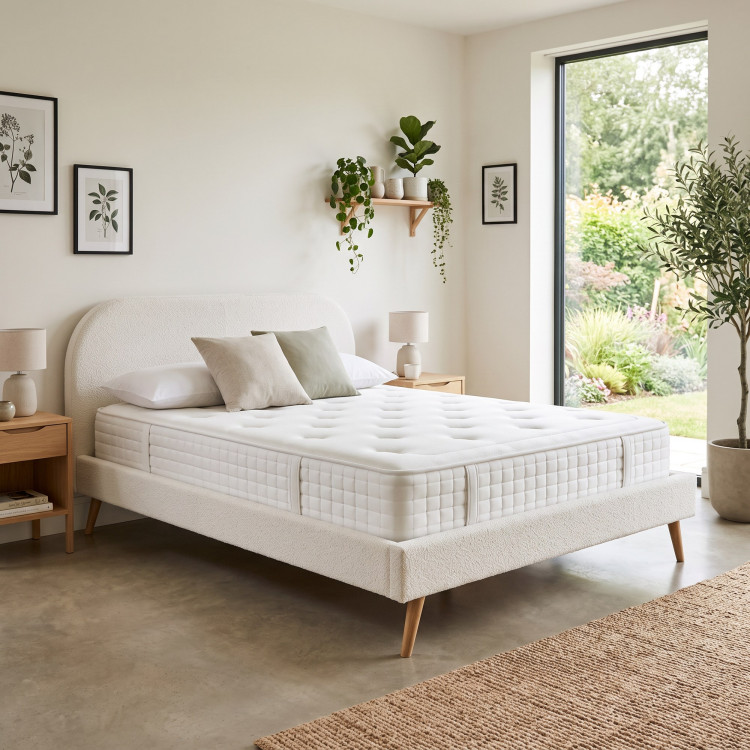 Matelas mémoire de forme ferme aloe vera coutil Tencel 26 cm Canopée