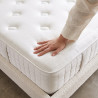 Matelas mémoire de forme ferme aloe vera coutil Tencel 26 cm Canopée