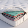 Matelas mémoire de forme ferme aloe vera coutil Tencel 26 cm Canopée