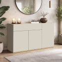 Buffet/bahut moderne 120 cm cachemire/ch&ecirc;ne chopin Grana
