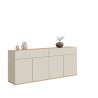 Buffet/bahut moderne 160 cm cachemire/chêne chopin Grana
