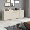 Buffet/bahut moderne 200 cm cachemire/chêne chopin Grana