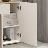 Buffet/bahut moderne 200 cm cachemire/chêne chopin Grana