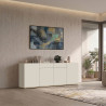Buffet/bahut moderne 200 cm cachemire/chêne chopin Grana
