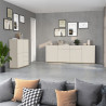 Buffet haut moderne cachemire/chêne chopin Grana