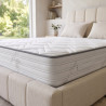 Matelas ressorts Bonnell très ferme coutil aloe vera 21 cm Rempart