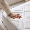 Matelas ressorts Bonnell très ferme coutil aloe vera 21 cm Rempart