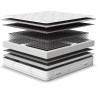 Matelas ressorts Bonnell très ferme coutil aloe vera 21 cm Rempart