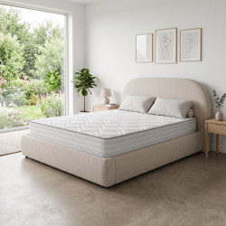 Matelas ressorts Bonnell très ferme coutil polycoton 19 cm Sillon