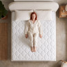 Matelas mousse très ferme réversible déhoussable 24 cm Promontoire