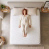 Matelas ressorts ensachés 7 zones ferme réversible 22 cm Frimas