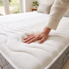 Matelas ressorts ensachés 7 zones ferme réversible 22 cm Frimas