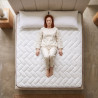 Matelas hybride ressorts ensachés mémoire de forme ferme 25 cm Savane