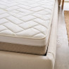 Matelas hybride ressorts ensachés mémoire de forme gel Rizière