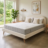 Matelas hybride 800 ressorts ensachés mémoire de forme 26 cm Embrun