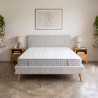 Matelas hybride 1600 ressorts ensachés mémoire de forme 26 cm Glacier