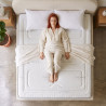Matelas hybride 800 ressorts ensachés mémoire de forme 26 cm Embrun