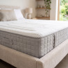 Matelas hybride 1600 ressorts ensachés mémoire de forme 26 cm Glacier