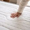 Matelas hybride 1600 ressorts ensachés mémoire de forme 26 cm Glacier