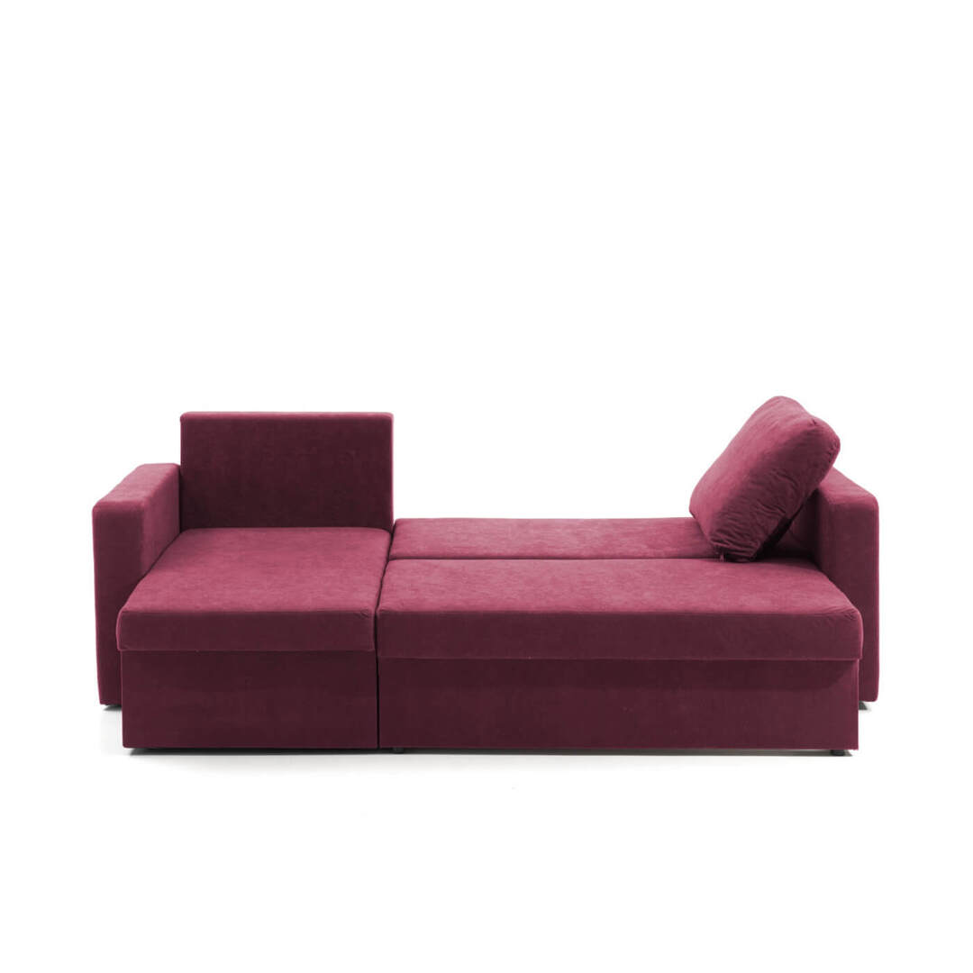canapé d angle réversible convertible canap 233 d angle convertible r 233 versible en microfibre prune canapé d angle réversible convertible canap 233 d angle convertible r 233 versible en microfibre prune