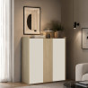 Buffet haut moderne cachemire/chêne chopin Ormel