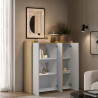 Buffet haut moderne cachemire/chêne chopin Ormel