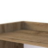Buffet/bahut moderne 220 cm anthracite mat/chêne wotan Ormel