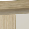 Buffet/bahut moderne 220 cm cachemire/chêne chopin Ormel