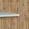 Buffet/bahut moderne 210 cm anthracite mat/chêne wotan Sorvan
