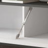 Meuble TV moderne 210 cm anthracite mat/chêne wotan Sorvan