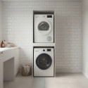 Colonne lave-linge et s&egrave;che-linge 67 cm blanc mat Brenna