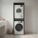 Colonne lave-linge et s&egrave;che-linge 67 cm anthracite mat Brenna