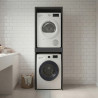 Colonne lave-linge et sèche-linge 67 cm anthracite mat Brenna