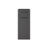 Meuble à linge sale 40 cm avec tiroir anthracite mat Brenna