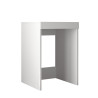 Meuble machine à laver 67 cm blanc mat Brenna