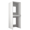 Colonne lave-linge et sèche-linge 67 cm blanc mat Brenna