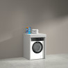 Meuble machine à laver 67 cm blanc mat Brenna