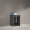 Meuble machine à laver 67 cm anthracite mat Brenna